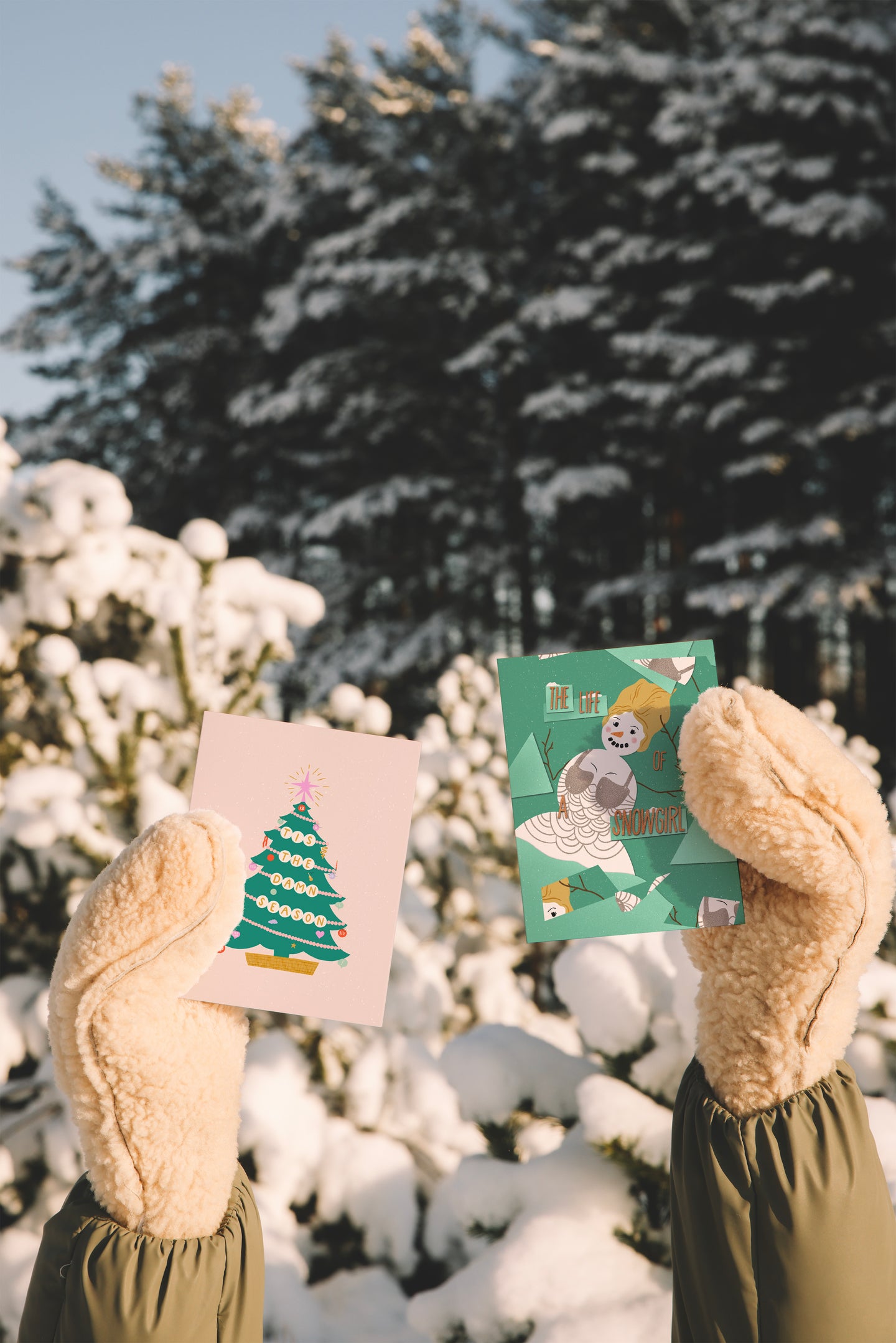 The Life of a Snowgirl card